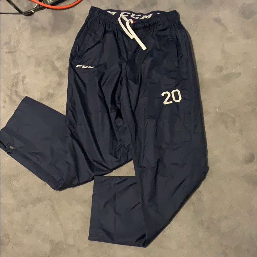 CCM Navy Warmup Pants